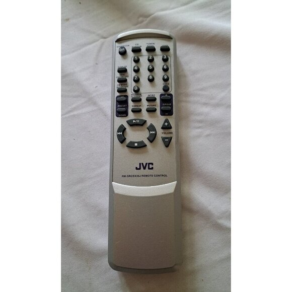 JVC Portable CD Remote Control RM-SRCEX30A RCEX30 RCEX30B RCEX30U RCEX36 RCEX36S - Picture 1 of 3